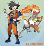 Pokemon Master Goku